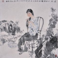 赵国毅作品晨妆