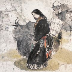 赵国毅作品风雪行