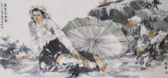 赵国毅作品春雨歇