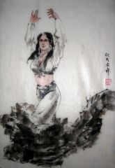 吴欣民作品西班牙舞