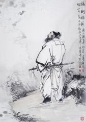 何军委作品福到眼前