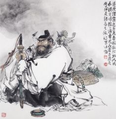 何军委作品古人08