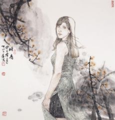 何军委作品暗香