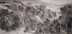 孙鸿庚作品翠谷鸣泉