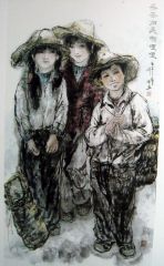 刘瑛作品采茶归来