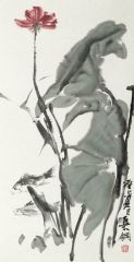 熊红钢作品荷花13