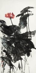 熊红钢作品荷花09