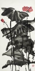 熊红钢作品荷花08