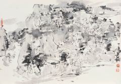 熊红钢作品庐山写生10