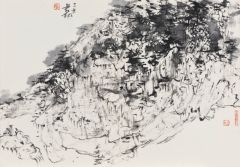 熊红钢作品庐山写生09