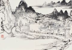熊红钢作品阳朔写生09