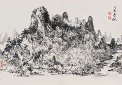 熊红钢作品阳朔写生06