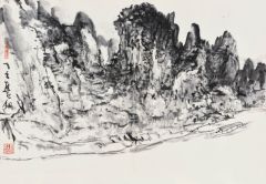 熊红钢作品阳朔写生05