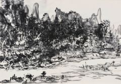 熊红钢作品阳朔写生04
