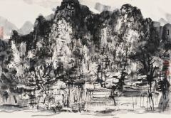 熊红钢作品阳朔写生01