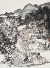 熊红钢作品碧山闲云10