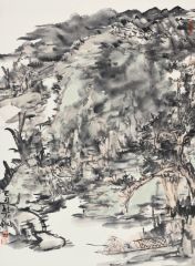 熊红钢作品碧山闲云08