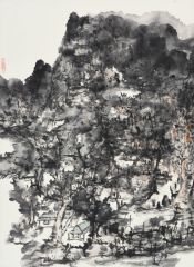 熊红钢作品碧山闲云01