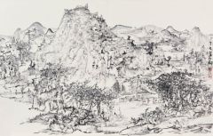 熊红钢作品素墨知山07