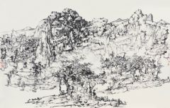 熊红钢作品素墨知山03