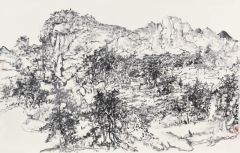 熊红钢作品素墨知山02
