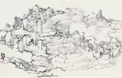 熊红钢作品素墨知山01