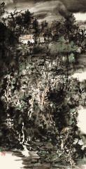 熊红钢作品云归山林