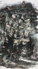熊红钢作品云台高泉
