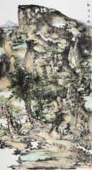 熊红钢作品松溪空明