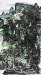 熊红钢作品绿映千山