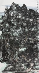 熊红钢作品大峪春深