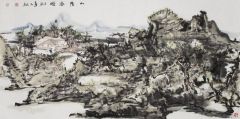 熊红钢作品山居春暖