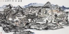 熊红钢作品青露林木