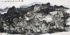 熊红钢作品湖畔山舍