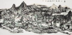 熊红钢作品春山云起