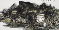 熊红钢作品春山闲居