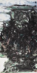 熊红钢作品坐望江云