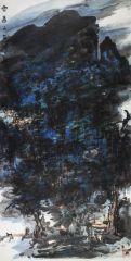 熊红钢作品云迈山眉