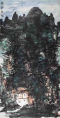 熊红钢作品绿静春深