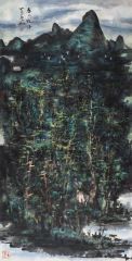 熊红钢作品春山牧牛
