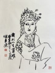 刘俊京作品梨园情怀12