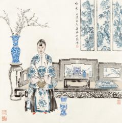 萧和作品暗香