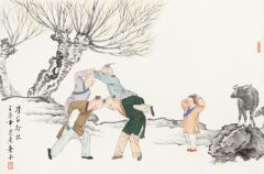 萧和作品骑马打仗