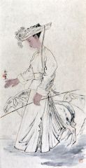 刘临作品写意人物之八
