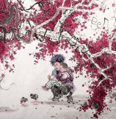 类维顺作品秋红