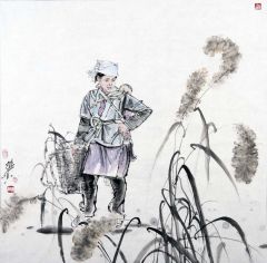类维顺作品芦花
