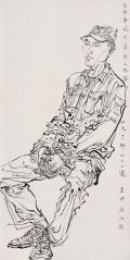 任惠中作品坦克团的战士