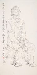 任惠中作品河南小浪底镇写生