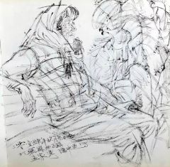 任惠中作品2014线描写生之13