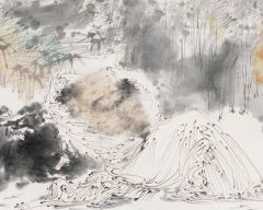 任惠中作品醉仙图卷局部12